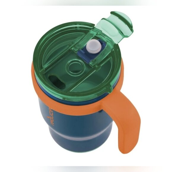 Reduce Coldee 2 Pack Spill-Proof Tumblers with Handle for Kids Ages 3+ 14 oz - Picture 3 of 8